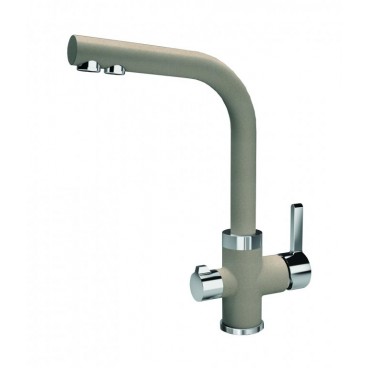 смеситель  florentina арес цвет песочный