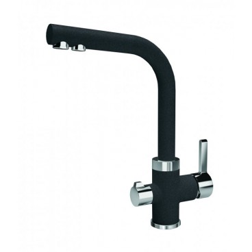 смеситель  florentina арес цвет черный