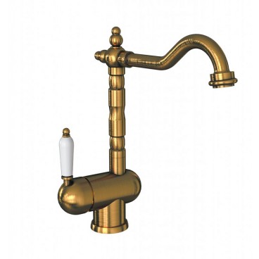 смеситель  florentina ода цвет бронза