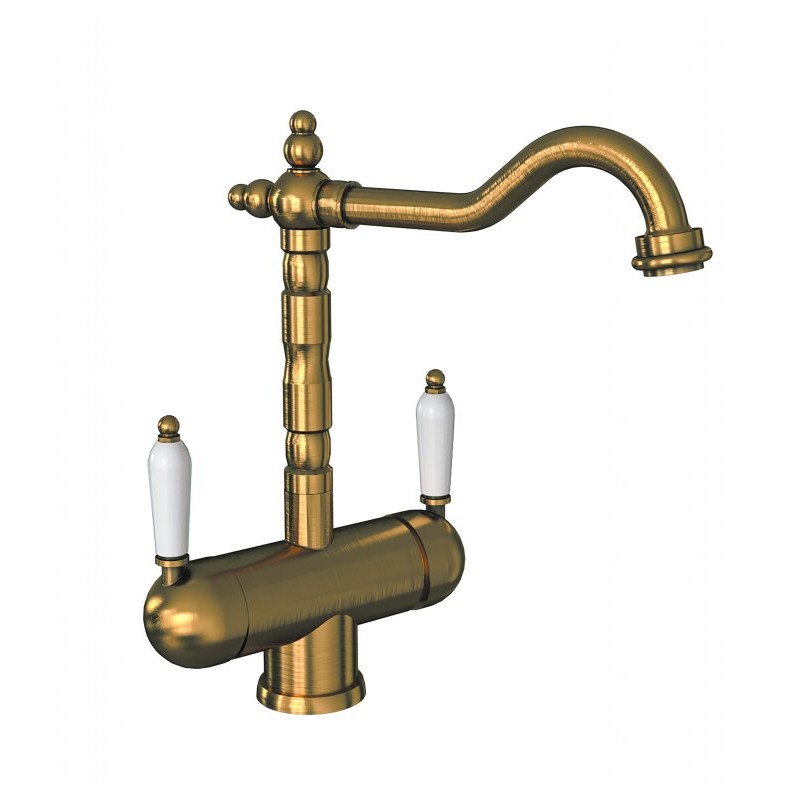 cмеситель florentina ария цвет бронза