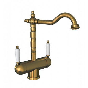 cмеситель florentina ария цвет бронза