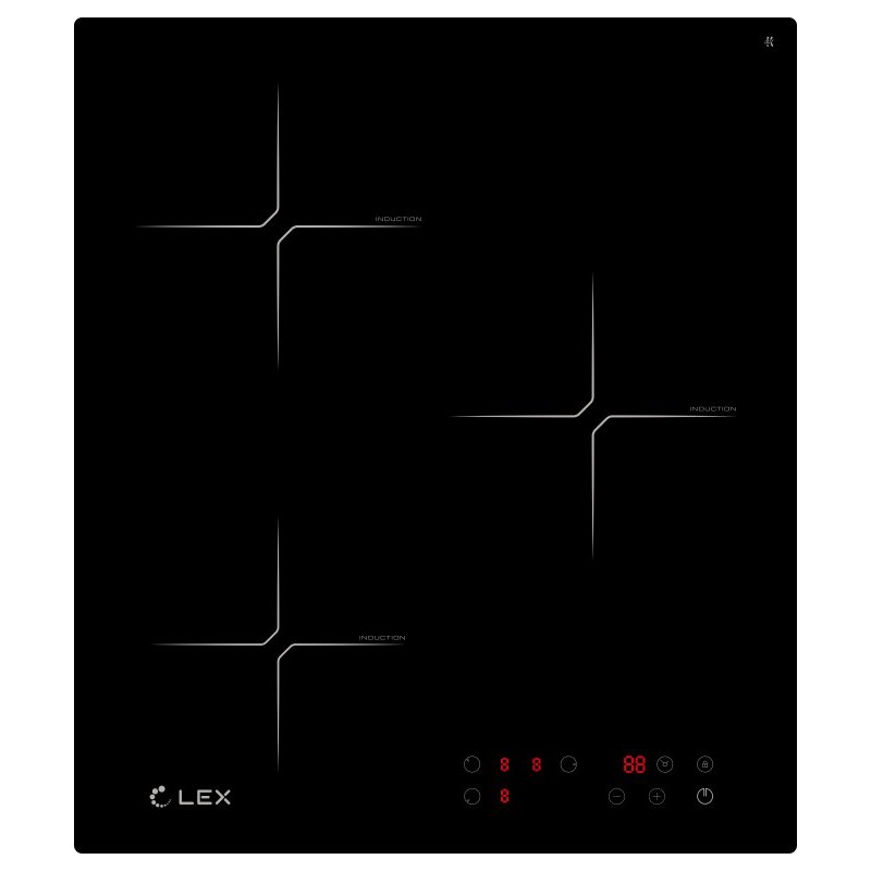 Lex EVI 430 BL варочная панель индукционная