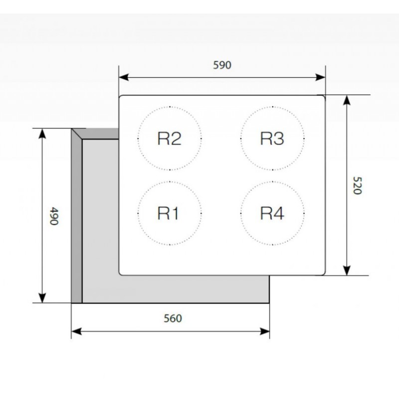 Lex EVI 640-1 WH варочная панель индукционная