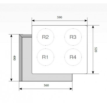 Lex EVI 640-1 WH варочная панель индукционная