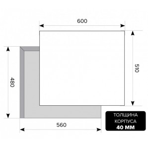 LEX GVS 642 IX газовая варочная панель