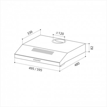 LEX S 600 inox вытяжка