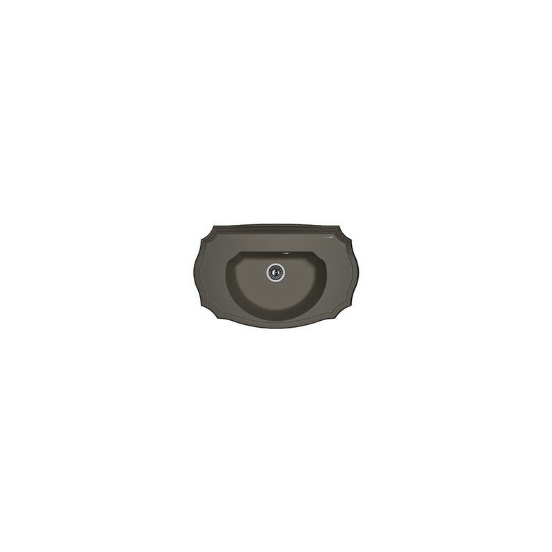 Флорентина ЭМИЛИЯ ЦВЕТ АНТРАЦИТ Мойка Кухонная