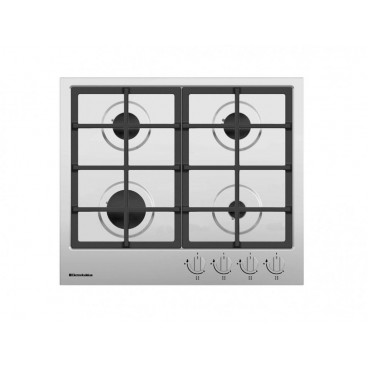 Electronicsdeluxe варочная газовая панель tg4 750231 f-021 нержавеющая сталь