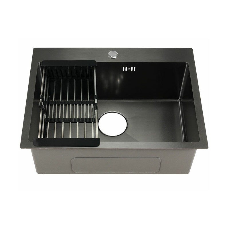 FABIA PROFI 600x500 ГРАФИТ +корзина, Мойка кухонная FABIA PROFI 600x500 ГРАФИТ +корзина, Мойка кухонная