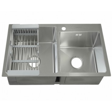 мойка кухонная FABIA PROFI 780x430 +корзина, нерж.сталь