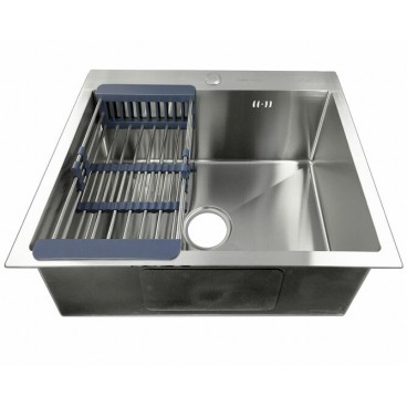 мойка кухонная FABIA PROFI 600x500 +корзина, нерж.сталь