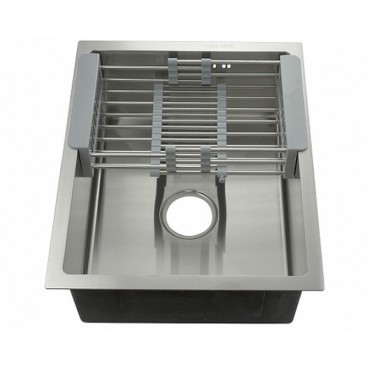 мойка кухонная FABIA PROFI 440x530 БЕЗ отверстия +корзина, нерж.сталь