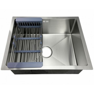 мойка кухонная FABIA PROFI 580x440 БЕЗ отверстия +корзина, нерж.сталь