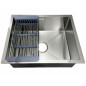 FABIA PROFI 580x440 БЕЗ отверстия +корзина, Мойка кухонная FABIA PROFI 580x440 БЕЗ отверстия +корзина, Мойка кухонная