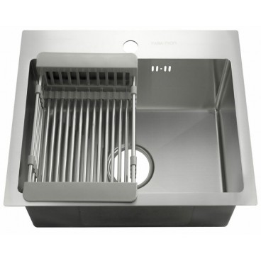 мойка кухонная FABIA PROFI 500x400 +корзина, нерж.сталь
