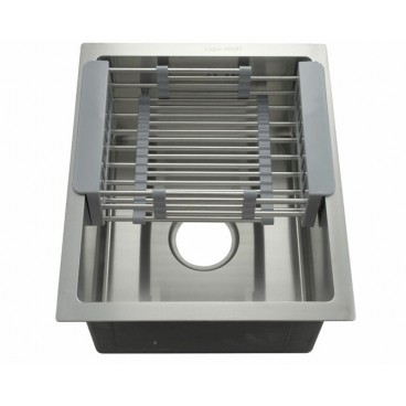 мойка кухонная FABIA PROFI 380x440 +корзина, нерж.сталь