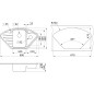 Мойка Granula GR-9101, 890х490мм