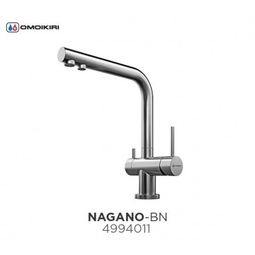 Смеситель Omoikiri Nagano-BN с подключением фильтра