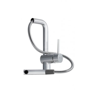 Смеситель Omoikiri Akashi-S с выдвижным изливом