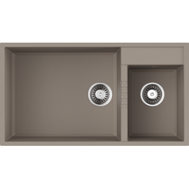 Мойка Omoikiri Tedori 85-2-U, tetogranit