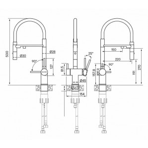 Смеситель Paulmark Magneto Ma213118-Cr