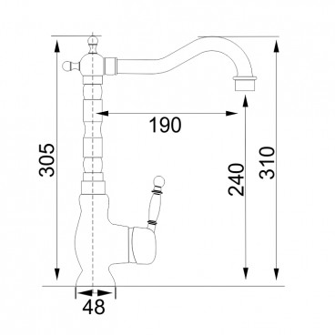 Смеситель TopZero Billy BR