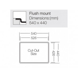 Мойка Omoikiri TopZero ME500.GT10K