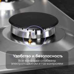 Zigmund & Shtain G 14.3 S варочная поверхность