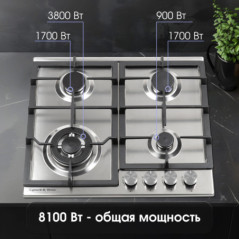 Zigmund & Shtain G 14.6 S варочная поверхность