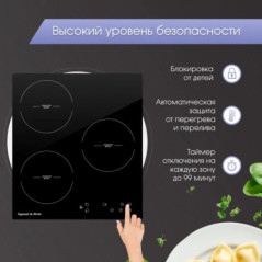 Zigmund & Shtain CI 33.4 B индукционная варочная  поверхность