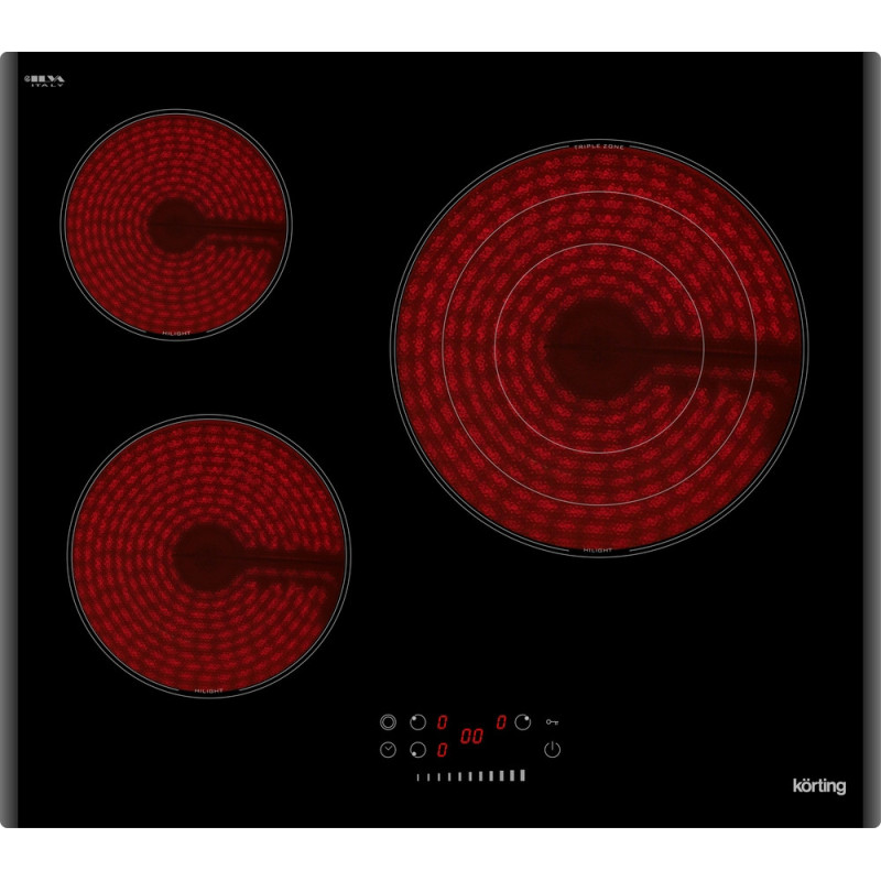 KORTING электрическая варочная HK 6351 B3
