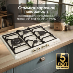 Zigmund & Shtain GN 208.61 X варочная поверхность