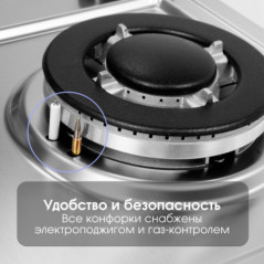 Zigmund & Shtain G 14.4 S варочная поверхность