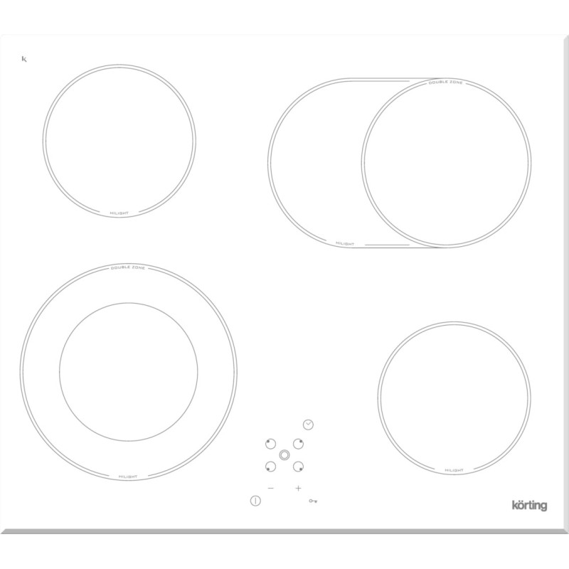 KORTING электрическая варочная HK 62051 BW