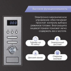 Zigmund & Shtain BMO 16.202 S микроволновая печь