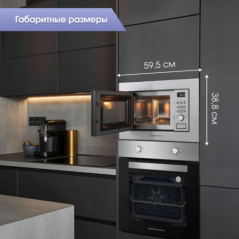 Zigmund & Shtain BMO 16.202 S микроволновая печь