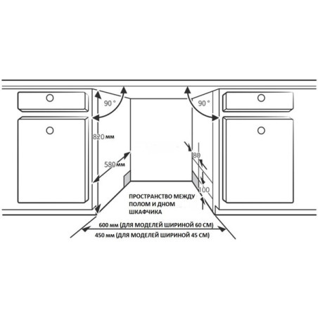 KORTING посудомоечная машина KDI 45340