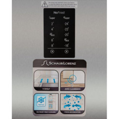 SCHAUB LORENZ SLU S379G4E (нерж) холодильник отдельностоящий