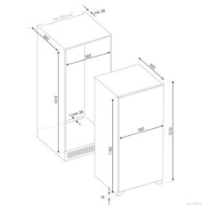 Zigmund & Shtain BR 12.1221 SX холодильник встраиваемый
