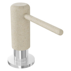 Дозатор для жидкого мыла TopZero TPZ114- 58CR Beach/CR, гранит/хром