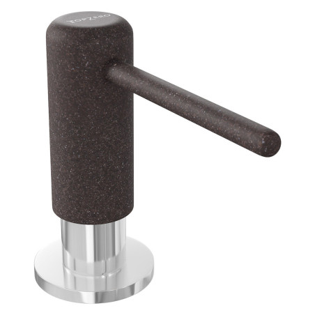 Дозатор для жидкого мыла TopZero TPZ114-93CR Chocolate/CR, гранит/хром