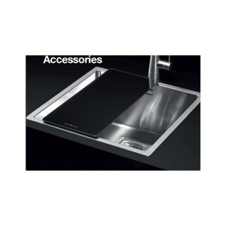 доска разделочная TopZero G21.40 B, черное стекло