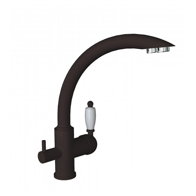 Смеситель Шале FL цвет мокко