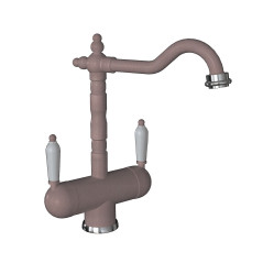 Смеситель Ария цвет песочный FSm, (РОССИЯ)