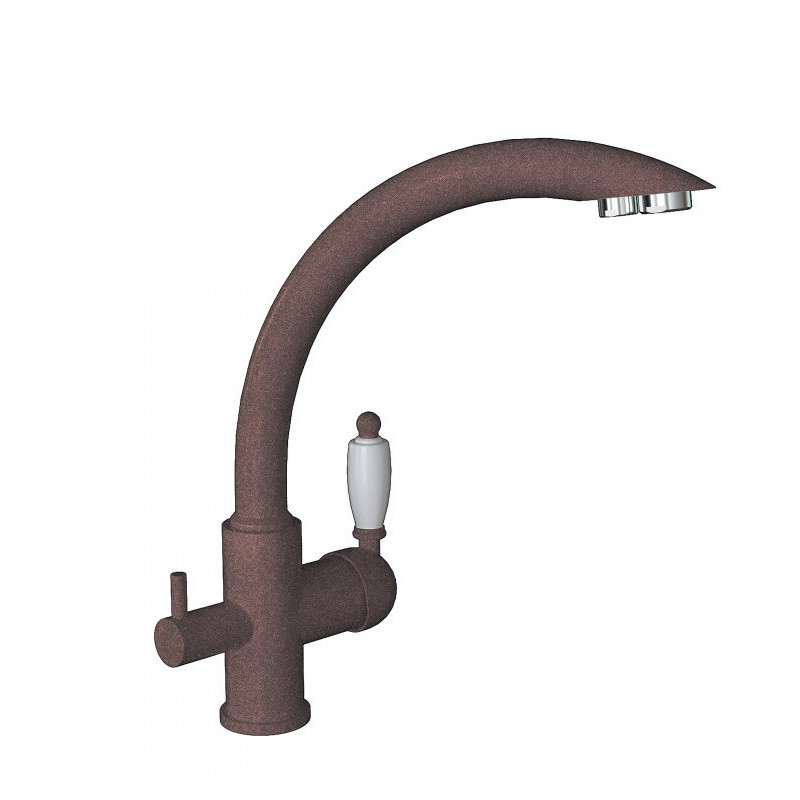Смеситель Шале FL цвет коричневый