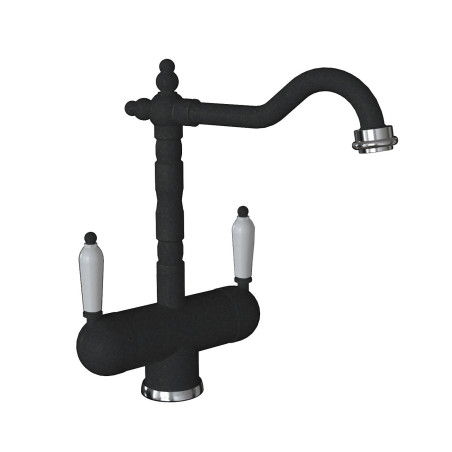 Смеситель Ария цвет черный FSm, (РОССИЯ)