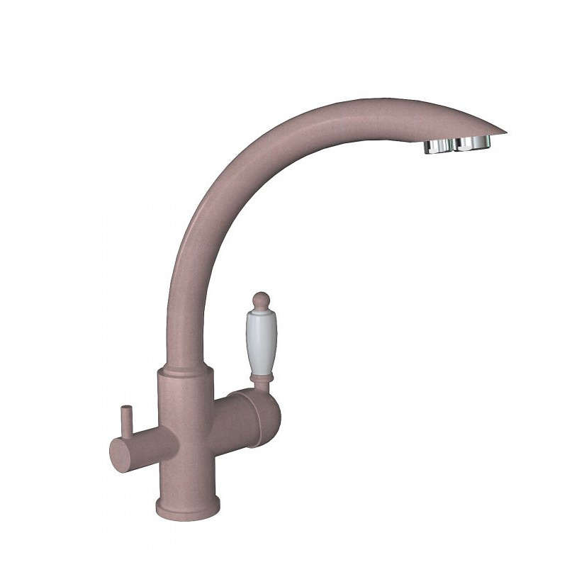 Смеситель Шале FL цвет песочный