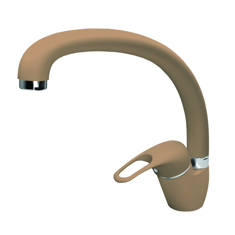 Смеситель ОМЕГА FL  цвет капучино