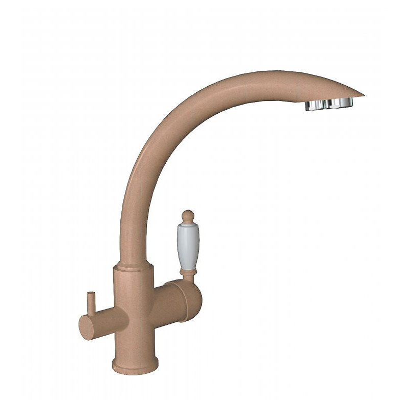 Смеситель Шале FL цвет бежевый