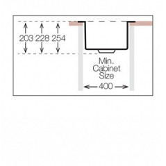 Кухонная мойка TopZero ColorX TNL 340 GOLD ROSE